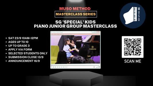 [Sept] SG: 'Special' Kids Piano Group Masterclass